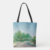 Square Saint-Pierre, Parijs, Van Gogh Canvas tas (Achterkant)