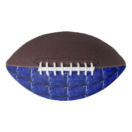 Square Sapphire Gemstone Blue American Football