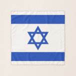Square Scarf met vlag van Israël Sjaal<br><div class="desc">Verbeter uw stijl met onze exclusieve sjaal met de vlag van Israël! Deze sjaal is met zorg gemaakt en is niet alleen een modieus accessoire; het is een viering van het rijke erfgoed en de culturele trots van Israël. Het levendige ontwerp toont de iconische Israëlische vlag, waardoor deze sjaal een...</div>