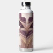 Square shapes AI art  Waterfles (Rechts)