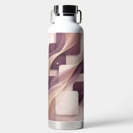 Square shapes AI art  Waterfles