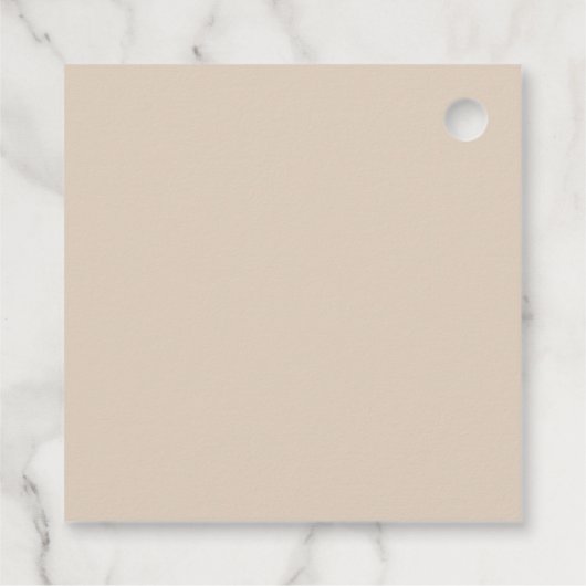 Square Silver Retro Disco Groovy Vrijgezellenfeest Bedankjes Labels (Achterkant)