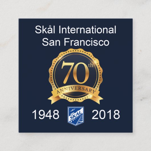 Square Skal SF visitekaartjes (Voorkant)