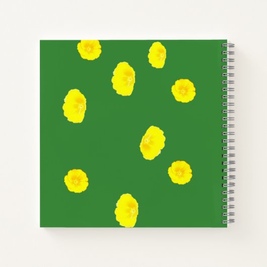 Square Spiral Notitieboek (Achterkant)