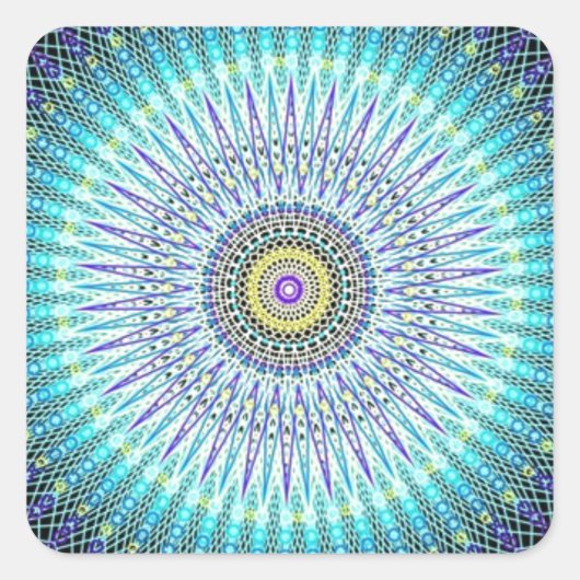 Square Sticker (Voorkant)