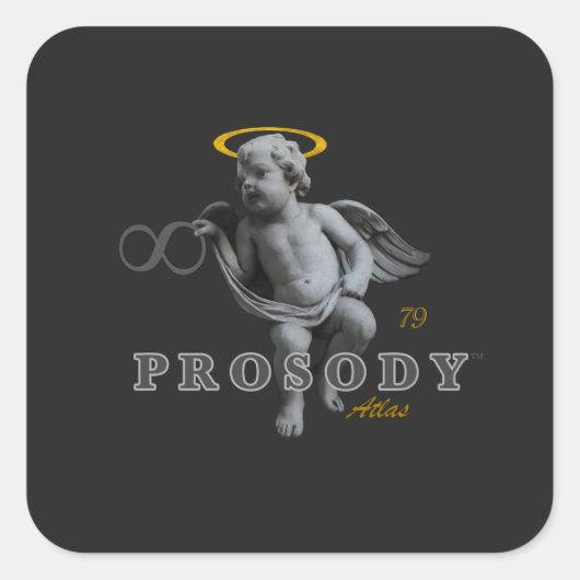 Square Sticker (Voorkant)