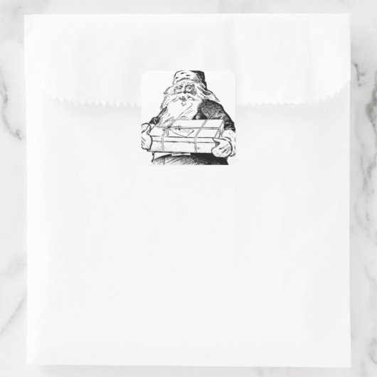 SQUARE STICKER ENVELOPE SEAL (Tas)