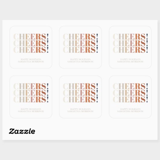 Square Stickers (Vel)