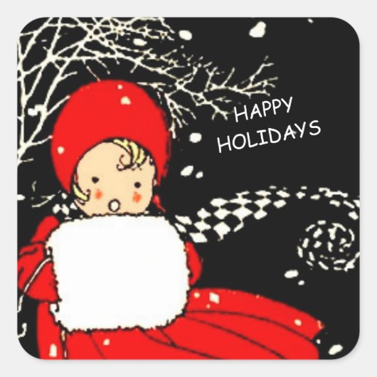 Square Stickers (Voorkant)