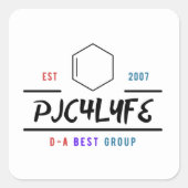 Square Stickers (Voorkant)