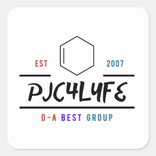 Square Stickers (Voorkant)