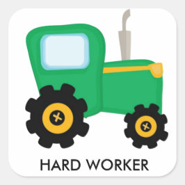 Square Stickers, Glossy Vierkante Sticker