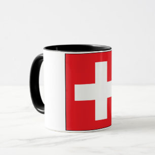 Square Swiss Flag Mok