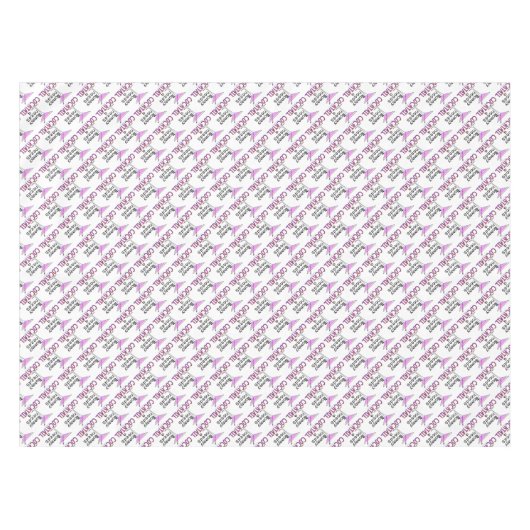 SQUARE TABLECLOTH - Mama heeft een COCKTAIL nodig! Tafelkleed (Voorkant (Horizontaal))