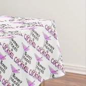SQUARE TABLECLOTH - Mama heeft een COCKTAIL nodig! Tafelkleed (Voorbeeld)