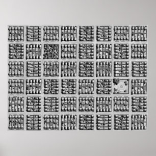 Square Town Poster