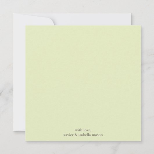 Square Twins Collage | Aankondiging van geboorte (Achterkant)