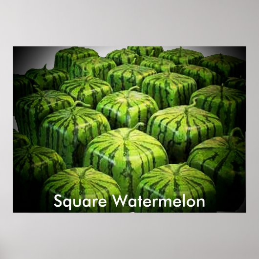 Square Watermelon Print (Voorkant)
