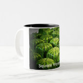 Square Watermelon Tweekleurige Koffiemok (Voorkant links)