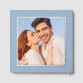 Square Wedding Guest Books Waterverf Zeepaardjes Gastenboek (Achterkant)