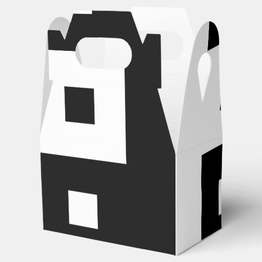 Square Yin Yang Bedankdoosjes (Geopend)