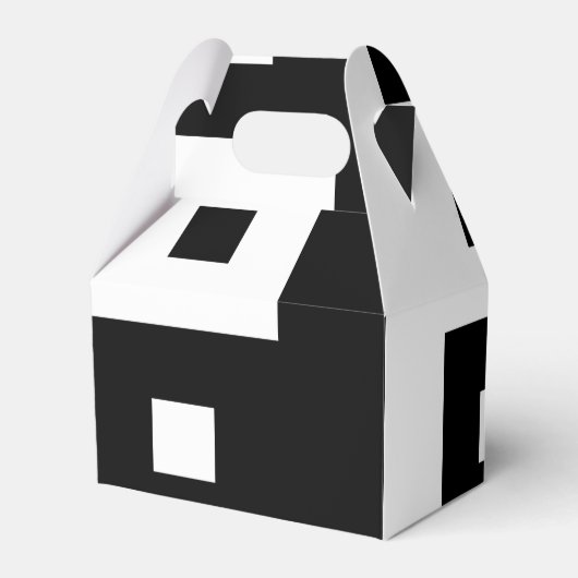 Square Yin Yang Bedankdoosjes (Voorkant Zijde)