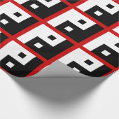 Square Yin Yang Cadeaupapier (Hoek)
