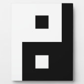 Square Yin Yang Fotoplaat (Voorkant)