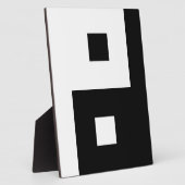 Square Yin Yang Fotoplaat (Zijkant)