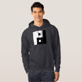 Square Yin Yang Hoodie (Voorkant volledig)