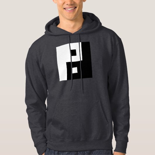 Square Yin Yang Hoodie (Voorkant)