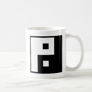 Square Yin Yang Koffiemok