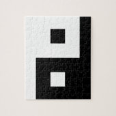 Square Yin Yang Legpuzzel (Verticaal)