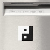 Square Yin Yang Magneet (Insitu (Vaatwasser))