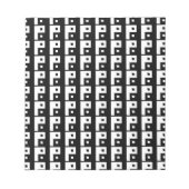 Square Yin Yang Notitieblok (Voorkant)