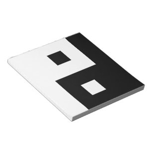Square Yin Yang Notitieblok