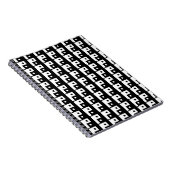 Square Yin Yang Notitieboek (Rechterzijde)