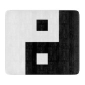 Square Yin Yang Snijplank (Voorkant)