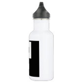 Square Yin Yang Waterfles (Rechts)