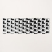 Square Yin Yang Yogamat (Achterkant (horizontaal))