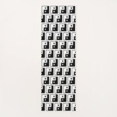 Square Yin Yang Yogamat (Voorkant)