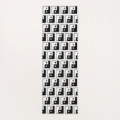 Square Yin Yang Yogamat (Achterkant)