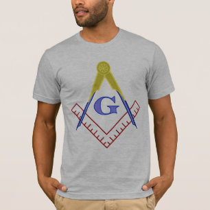 SquareandCompassColor T-shirt