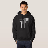 Squareart abstract aangepaste Sweatshirts Hoodie (Voorkant volledig)
