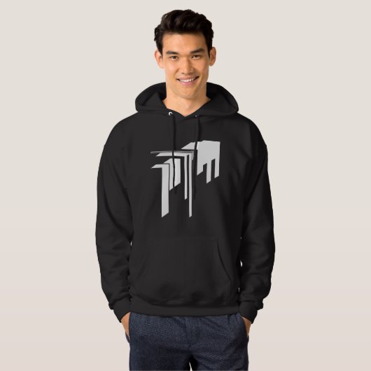 Squareart abstract aangepaste Sweatshirts Hoodie (Voorkant volledig)