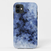 Squared Blue Case-Mate iPhone Case (Achterkant)