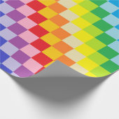 Squared Broader Spectrum Rainbow Cadeaupapier (Hoek)