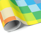 Squared Broader Spectrum Rainbow Cadeaupapier (Rol Hoek)