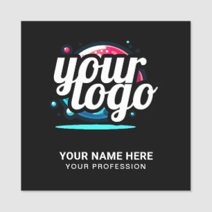 Squared Cool Employee Pin Naam Badge Magnetisch Lo