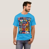 Squared NFL Logo - BBC Style T-shirt (Voorkant volledig)